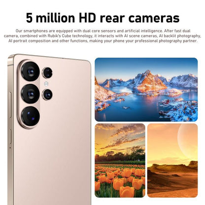 S26 Ultra, 3GB+64GB, 6.6 inch Android 12 MTK6739 Quad Core, Network: 4G, Dual SIM, EU Plug, US Plug, UK Plug, AU Plug