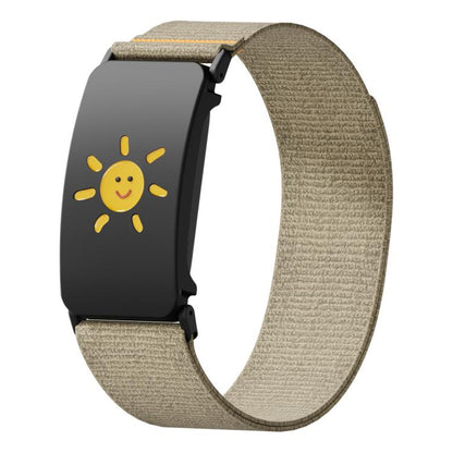 Epoxy Resin Metal Frame Nylon Watch Band, For Garmin CIRQA Smart Band