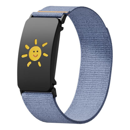 Epoxy Resin Metal Frame Nylon Watch Band, For Garmin CIRQA Smart Band