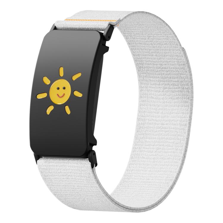 Epoxy Resin Metal Frame Nylon Watch Band, For Garmin CIRQA Smart Band