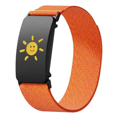 Epoxy Resin Metal Frame Nylon Watch Band, For Garmin CIRQA Smart Band