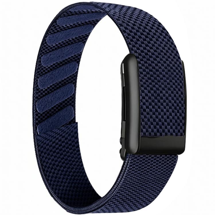 Metal Black Frame Nylon Elastic Arm Band, For WHOOP 5.0 Electrocardiogram, For WHOOP 5.0 Regular