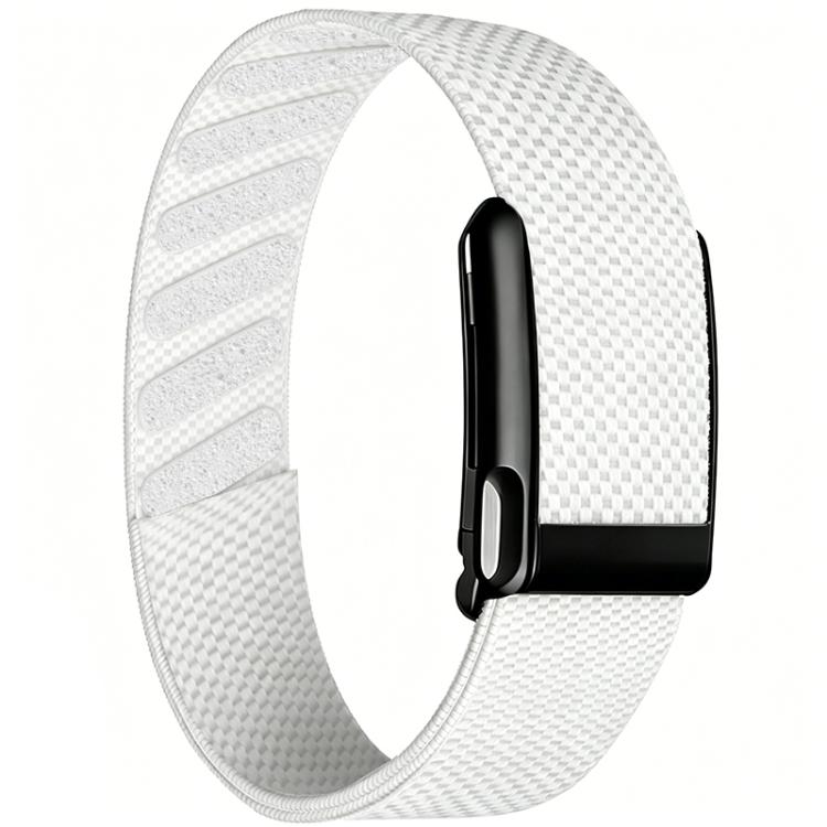 Metal Black Frame Nylon Elastic Arm Band, For WHOOP 5.0 Electrocardiogram, For WHOOP 5.0 Regular