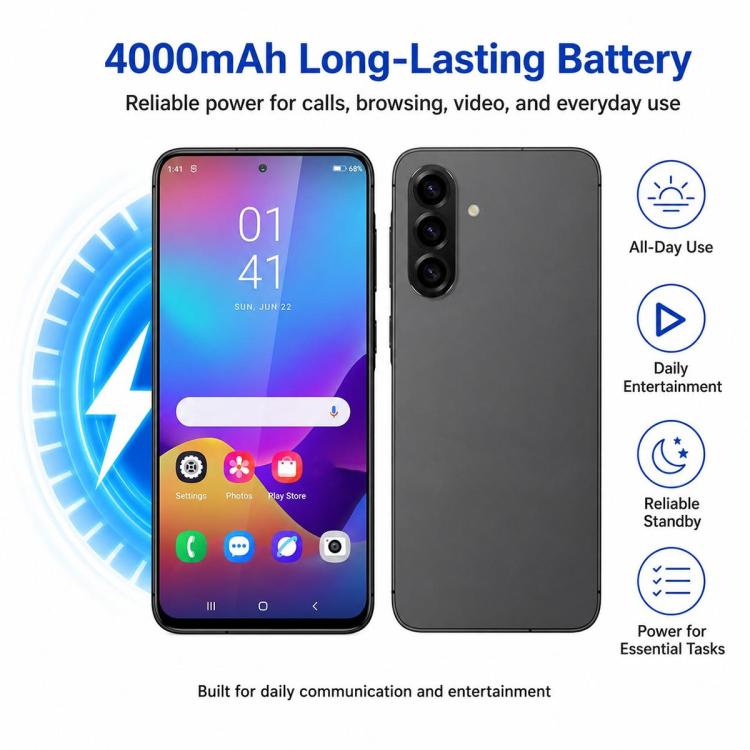UNIWA X56, 4GB+128GB, 6.75 inch Android 12.0 Mediatek MT6762 Octa Core, Network: 4G, EU Plug, US Plug, UK Plug, AU Plug