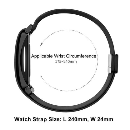 Magnetic Clasp Nylon Loop Watch Band, For Hume Band 2.0