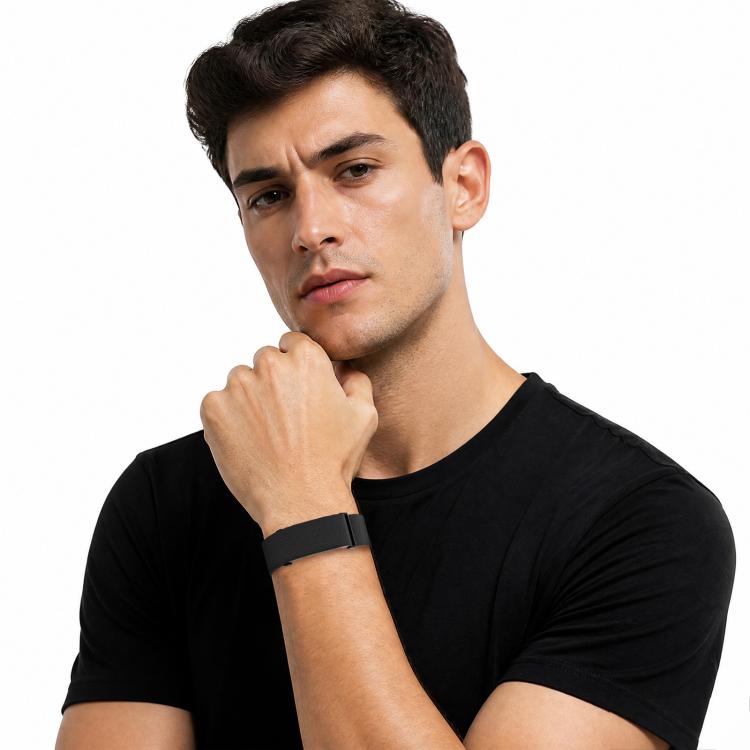 Magnetic Clasp Nylon Loop Watch Band, For Hume Band 2.0