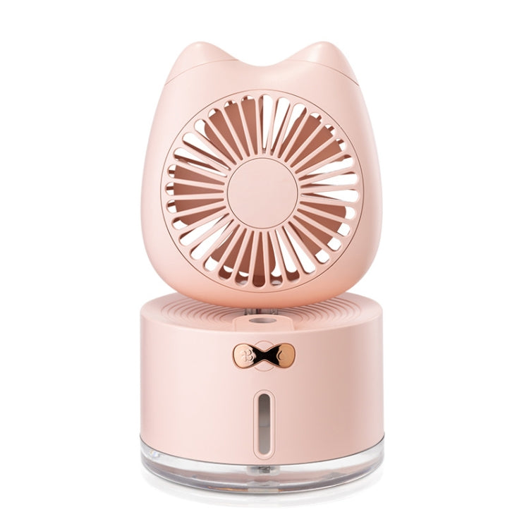 Ventilateur Humidificateur Pulvérisateur Rechargeable de Bureau en Forme de Chat BD-MM1