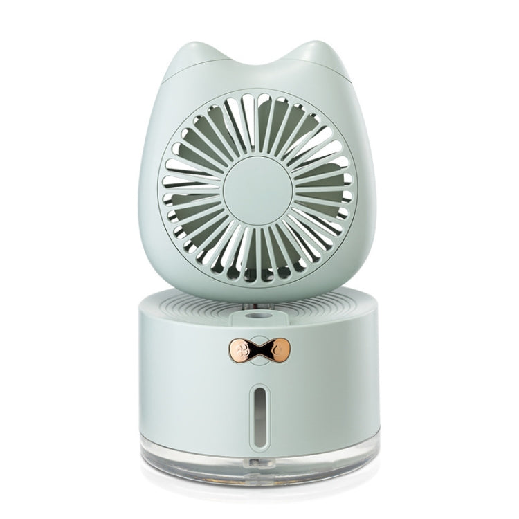 Ventilateur Humidificateur Pulvérisateur Rechargeable de Bureau en Forme de Chat BD-MM1