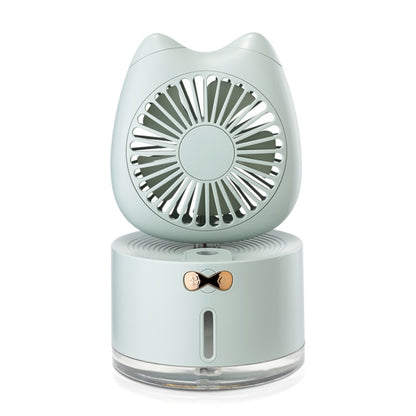 Ventilateur Humidificateur Pulvérisateur Rechargeable de Bureau en Forme de Chat BD-MM1