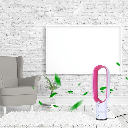 Ventilateur électrique de bureau sans pales, 40 cm, silencieux, oscillant, avec télécommande
