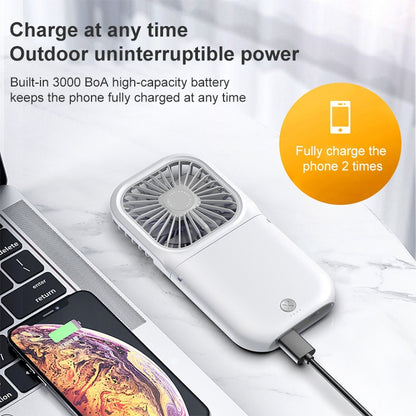 Ventilateur portable de galvanoplastie F20, pliable, silencieux, USB, pour le cou, F20 (blanc), F20 (rose), F20 (vert), F20 (bleu)