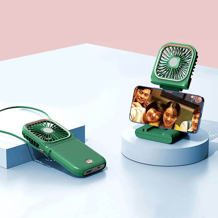 Ventilateur portatif électrolytique F30, ventilateur de bureau pliable silencieux USB, ventilateur de cou, version améliorée, F30 (rose), F30 (vert), F30 (bleu), F30 (blanc)