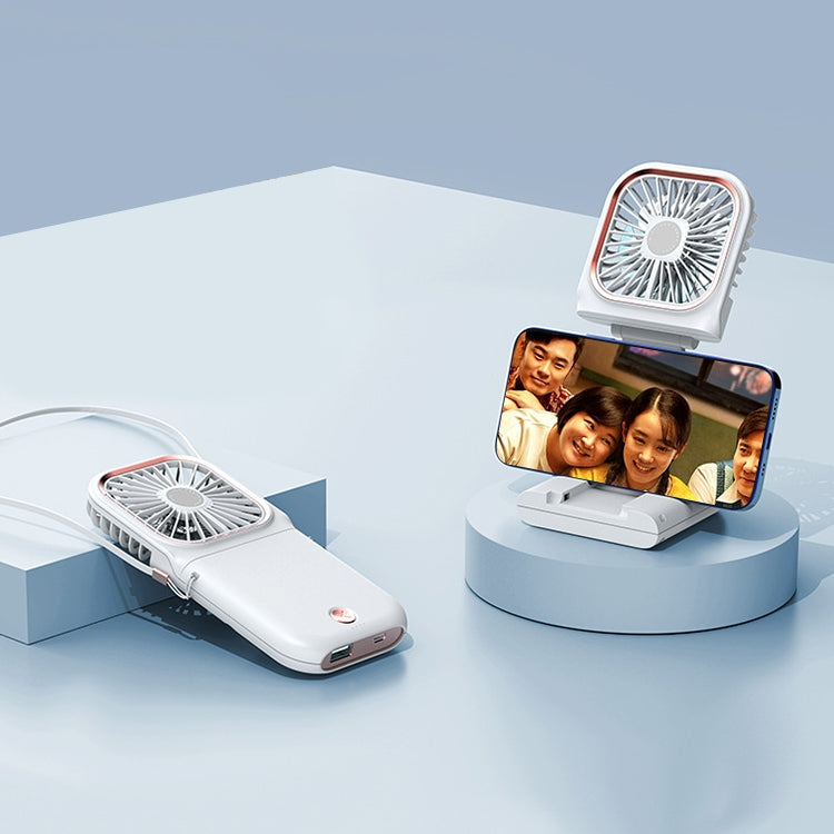 Ventilateur portatif électrolytique F30, ventilateur de bureau pliable silencieux USB, ventilateur de cou, version améliorée, F30 (rose), F30 (vert), F30 (bleu), F30 (blanc)