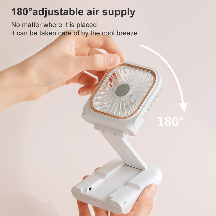 Ventilateur portatif électrolytique F30, ventilateur de bureau pliable silencieux USB, ventilateur de cou, version améliorée, F30 (rose), F30 (vert), F30 (bleu), F30 (blanc)