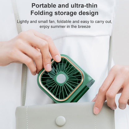 Ventilateur portatif électrolytique F30, ventilateur de bureau pliable silencieux USB, ventilateur de cou, version améliorée, F30 (rose), F30 (vert), F30 (bleu), F30 (blanc)