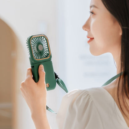 Ventilateur portatif électrolytique F30, ventilateur de bureau pliable silencieux USB, ventilateur de cou, version améliorée, F30 (rose), F30 (vert), F30 (bleu), F30 (blanc)
