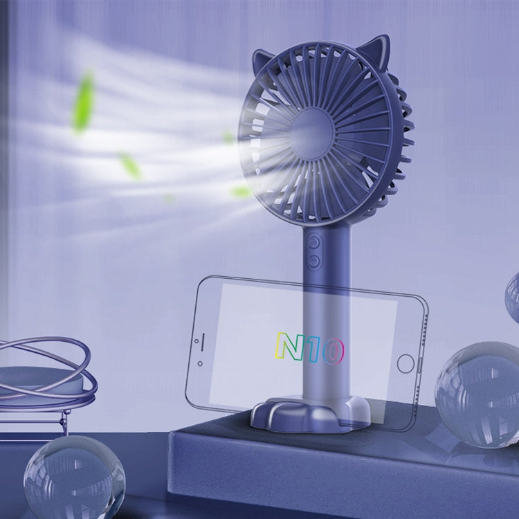 Ventilateur électrique portable et de bureau multifonction N10, avec 3 vitesses