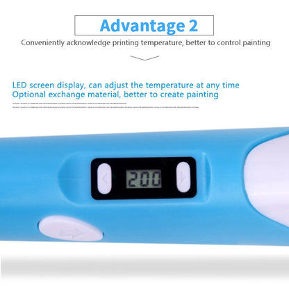 Hand-held 3D Printing Pen, US Plug, US Plug
