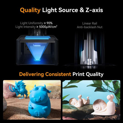 CREALITY HALOT R6 6.08 inch LCD Resin DIY 3D Printer, Print Size : 130.56 x 82.62 x 160mm, US Plug, HALOT R6
