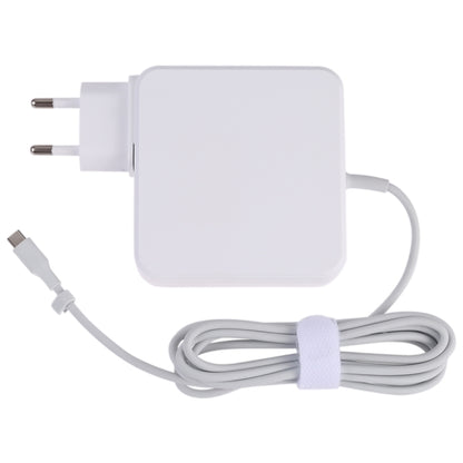 87W USB-C / Type-C Power Adapter Portable Charger with 1.8m Charging Cable, EU Plug