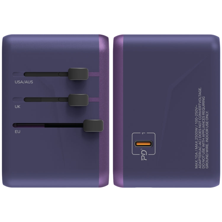 MOMAX 1-World UA8 PD 70W Fast Charger Power Adapter, UA8