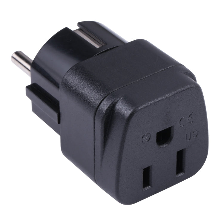 Portable Three-hole US to UK Plug Socket Power Adapter, US to UK, US to EU