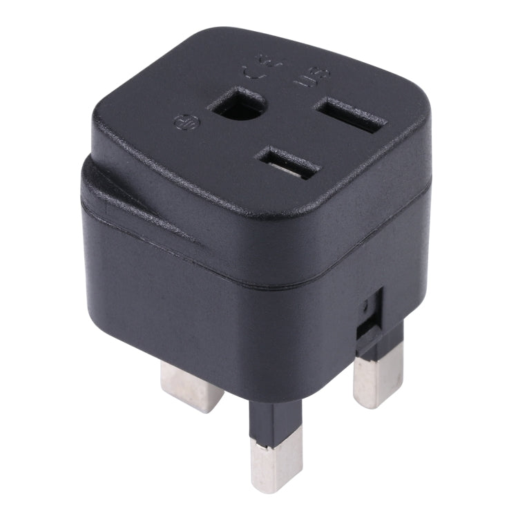 Portable Three-hole US to UK Plug Socket Power Adapter, US to UK, US to EU