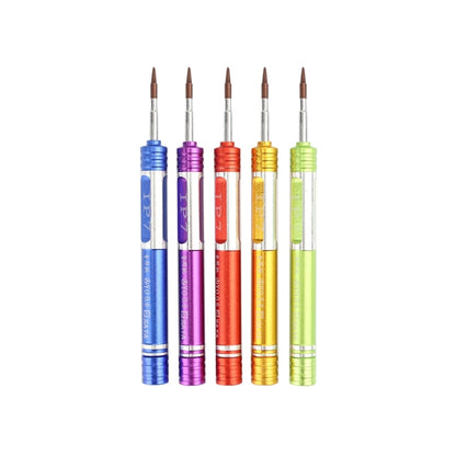 JF-iphone7 Tri-point 0.6 Part Screwdriver for iPhone X/8/8P/7/7P & Apple Watch, 0.6 Tri-point (Gold), Tri-point 0.6 Orange, Tri-point 0.6 Green, Tri-point 0.6 Blue