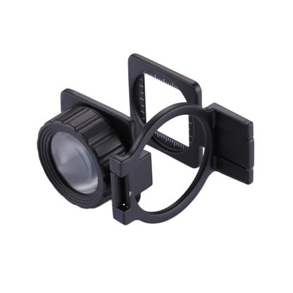 10X Foldable Metal Dual Lens Magnifier Desk Table Mount Magnifier, 20X