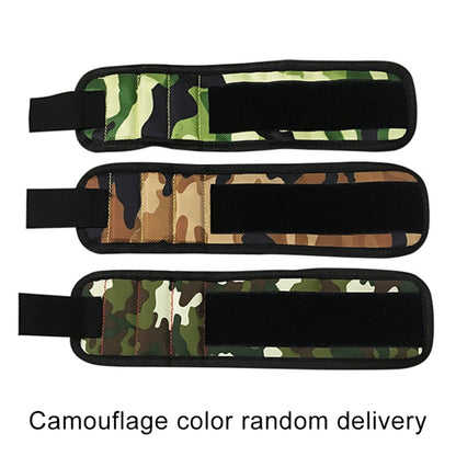 1680D Oxford Cloth Pocket Magnetic Wristband Storage Pockets Tool