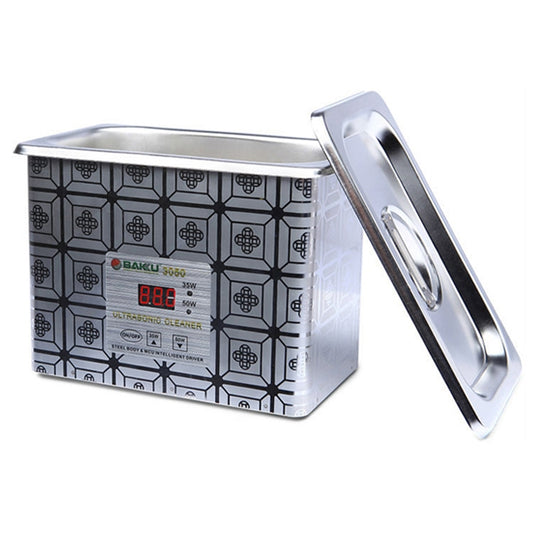 Nettoyeur à ultrasons BAKU BK-3050 35W / 50W réglable 0.8L avec écran LCD, CA 220V, BK-3050 35W / 50W 0.8L 220V