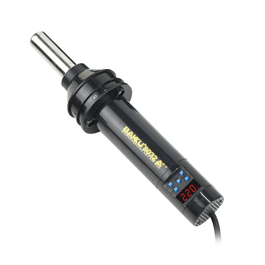 Pistolet à air chaud BAKU BK-8032A++ AC 220V 450W avec affichage LED, prise EU, BK-8032A++ AC 220V 450W