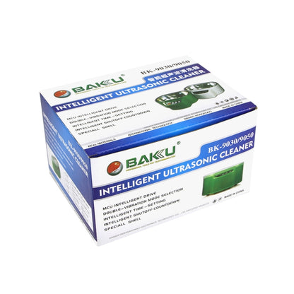BAKU BK-9030 30W 0.8L LCD Display Ultrasonic Cleaner, AC 220V, EU Plug, BK-9030 30W 0.8L 220V Green, BK-9030 30W 0.8L 220V White