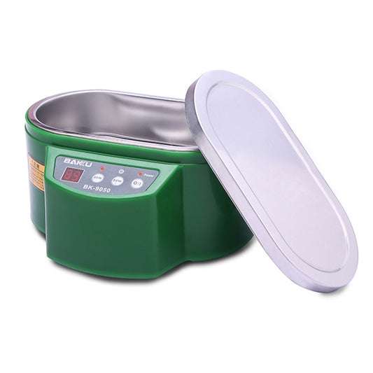 Nettoyeur à ultrasons BAKU BK-9050 30W / 50W réglable 0,6L avec écran LCD, CA 220V, BK-9050 30W / 50W 0,6L 220V Vert, BK-9050 30W / 50W 0,6L 220V Blanc