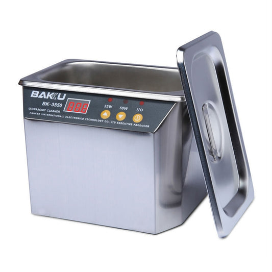 BAKU BK-3550 35W / 50W Nettoyeur à ultrasons réglable 0,8 L avec écran LCD, AC 220V, prise EU, BK-3550 35W / 50W 0,8 L 220V