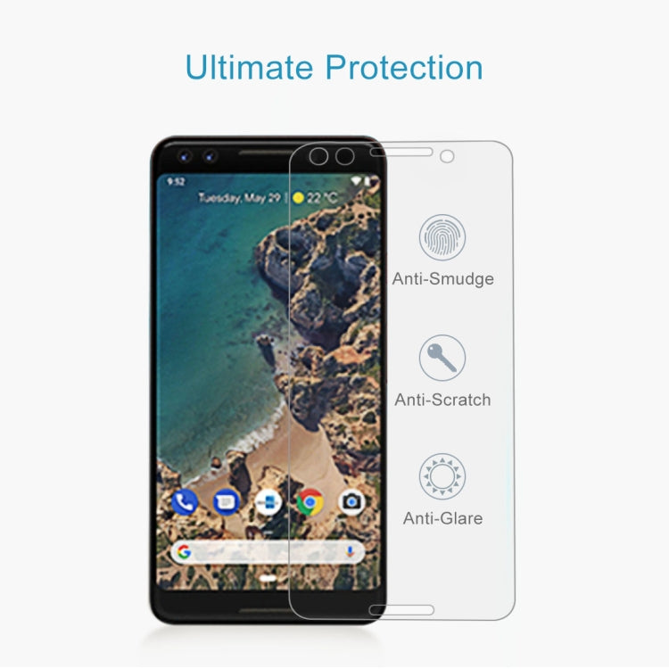 9H 2.5D Tempered Glass Film for Google Pixel 3, Pixel 3 (1 PC)