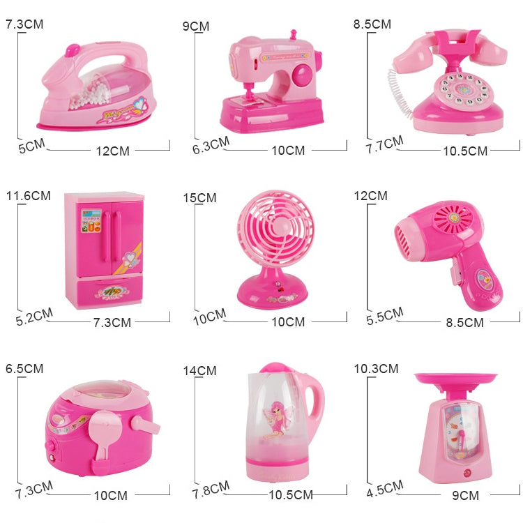 Mini Sewing Machine Pretend Play Children Simulation Appliances Toys, 3661