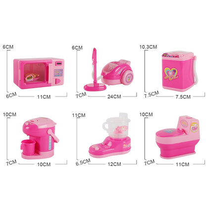 Mini Water Dispenser Pretend Play Children Simulation Appliances Toys, 3692
