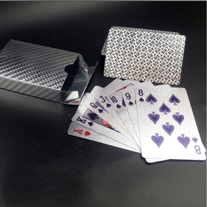 Creative Frosted  Back Texture Plastic From Vegas to Macau Playing Cards Texas Poker Novelty Collection Gift, Golden Tattice Paper Box, Golden Dollar Paper Box, Golden 500 Euro Paper Box, Silver Tattice Paper Box, Mosaic Gold Dollar Paper Box          ...