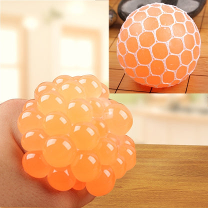 Balle anti-stress en forme de raisin de 6 cm pour soulager l'humeur, jouet amusant et astucieux, 6 cm orange, 6 cm vert, 6 cm bleu, 6 cm magenta