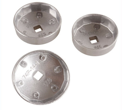 Clé à filtre à huile en aluminium 14 cannelures 65mm 901 pour Camry / Nissan Bluebird / Toyota A8, 901, 902