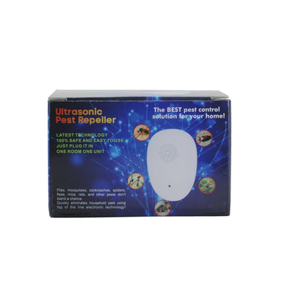 Répulsif anti-insectes et nuisibles à ultrasons 90-250V, prise courte UE, prise courte UE