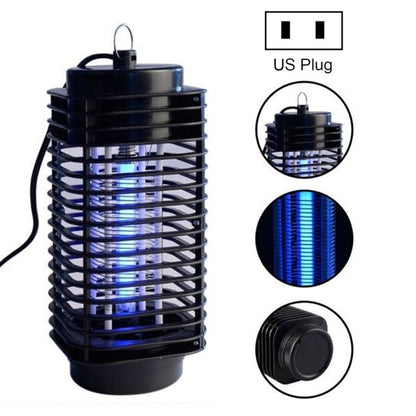 3W Microwave Insect Killer Electric Mosquito Fly Bug Insect Control with Trap Lamp, AC 110V, US Plug