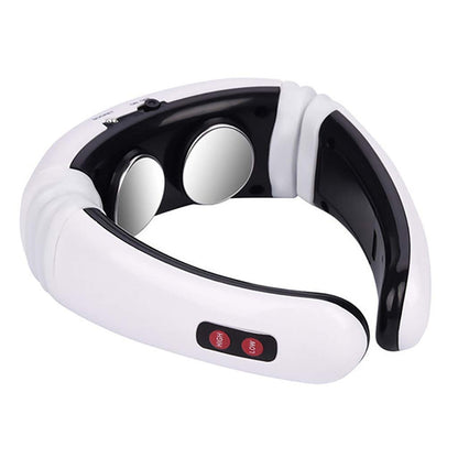 USB Charging 1300 mAh Electric Back Neck Shoulder Electrical Pulse Electric Shock Body Massager, USB Charging