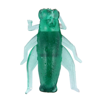 100 PCS Cricket Shape Fishing Lures Artificial Fishing Bait, Length: 2cm, Cricket Shape
