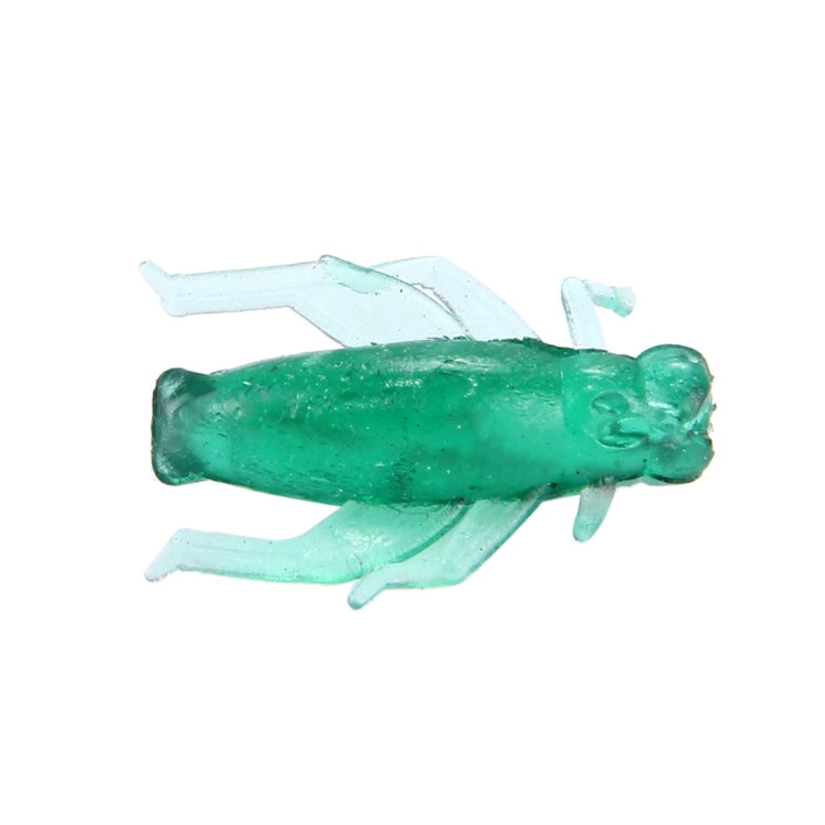 100 PCS Cricket Shape Fishing Lures Artificial Fishing Bait, Length: 2cm, Cricket Shape