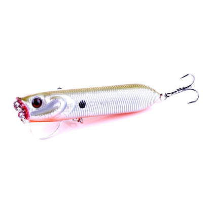 HENGJIA Künstliche Angelköder Popper Bionischer Angelköder mit Haken, Länge: 9,5 cm, zufällige Farblieferung, Länge: 9,5 cm