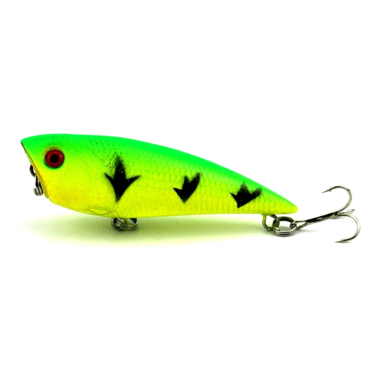Leurres de pêche artificiels HENGJIA Popper Bionic avec hameçons, longueur : 7 cm, livraison couleur aléatoire, longueur : 7 cm