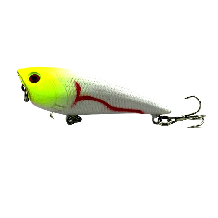 Leurres de pêche artificiels HENGJIA Popper Bionic avec hameçons, longueur : 7 cm, livraison couleur aléatoire, longueur : 7 cm