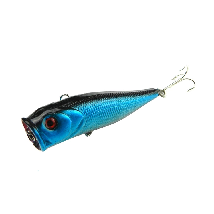 HENGJIA Leurre de pêche artificiel en plastique Popper Bionic Fishing Bait avec hameçons, longueur : 9 cm, couleur aléatoire, longueur : 9 cm